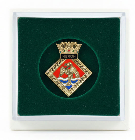 HMS Heron Lapel Pin Badge | MOD Licensed