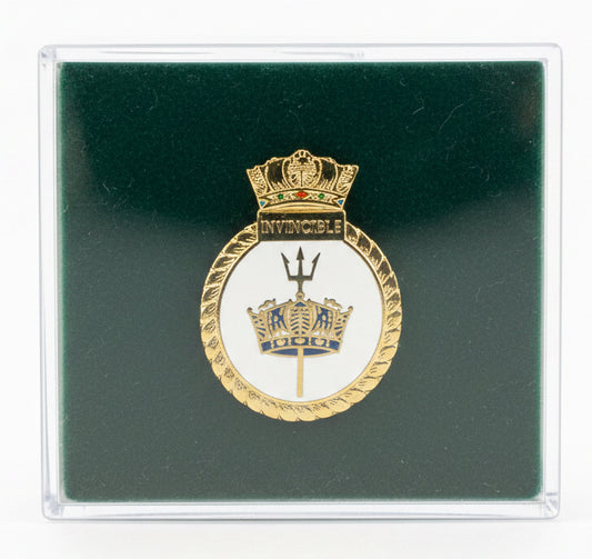 HMS Invincible Lapel Pin Badge | MOD Licensed