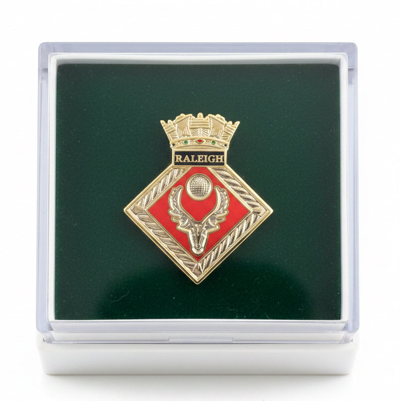 HMS Raleigh Lapel Pin Badge | MOD Licensed
