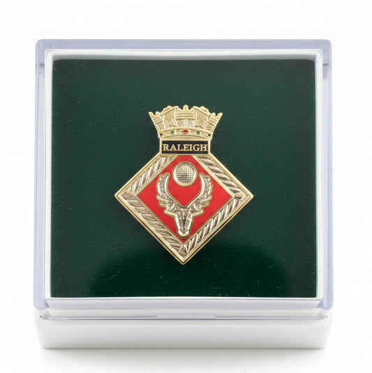 HMS Raleigh Lapel Pin Badge | MOD Licensed