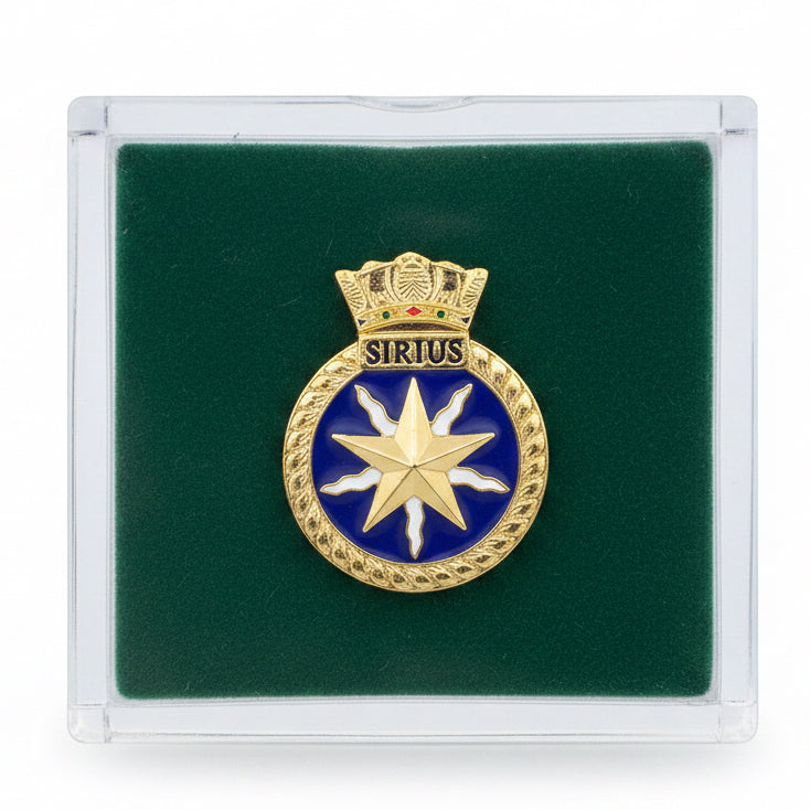 HMS Sirius Lapel Pin Badge | MOD Licensed