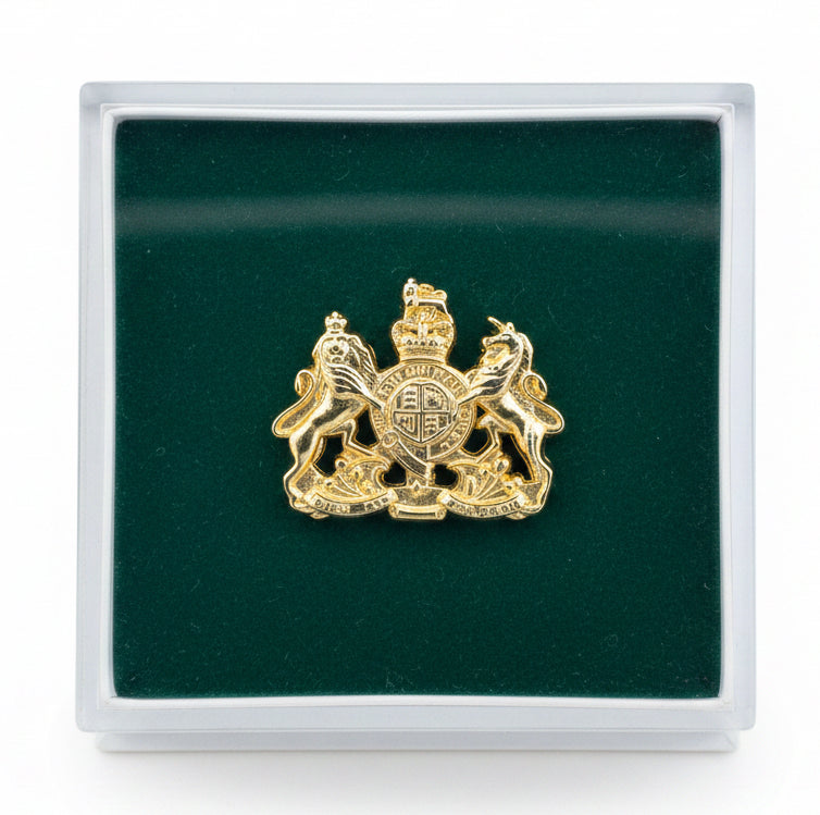 Royal Navy Warrant Officer Lapel Pin Badge | MOD Licensed