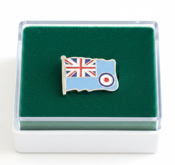 RAF Ensign (Blue) Lapel Pin Badge | MOD Licensed