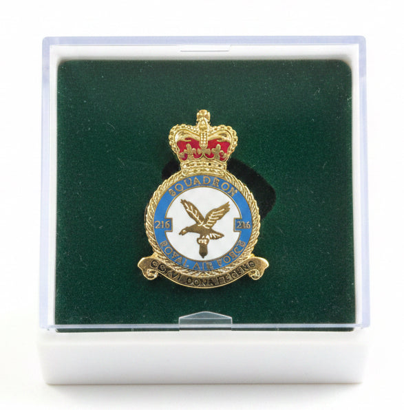 RAF 216 Squadron Lapel Pin Badge | MOD Licensed