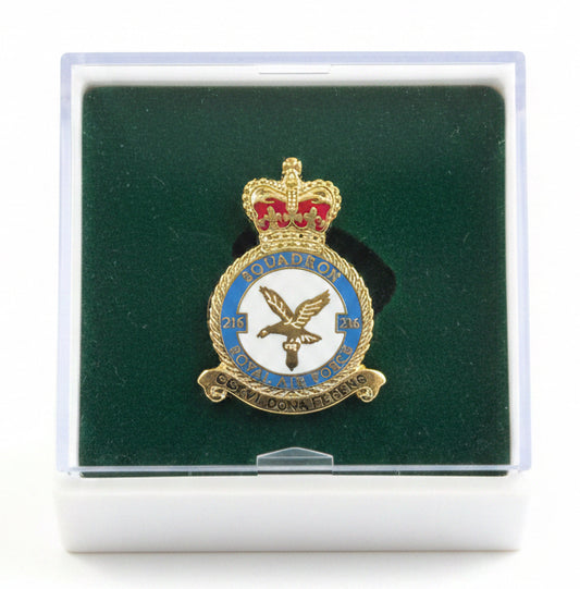 RAF 216 Squadron Lapel Pin Badge | MOD Licensed