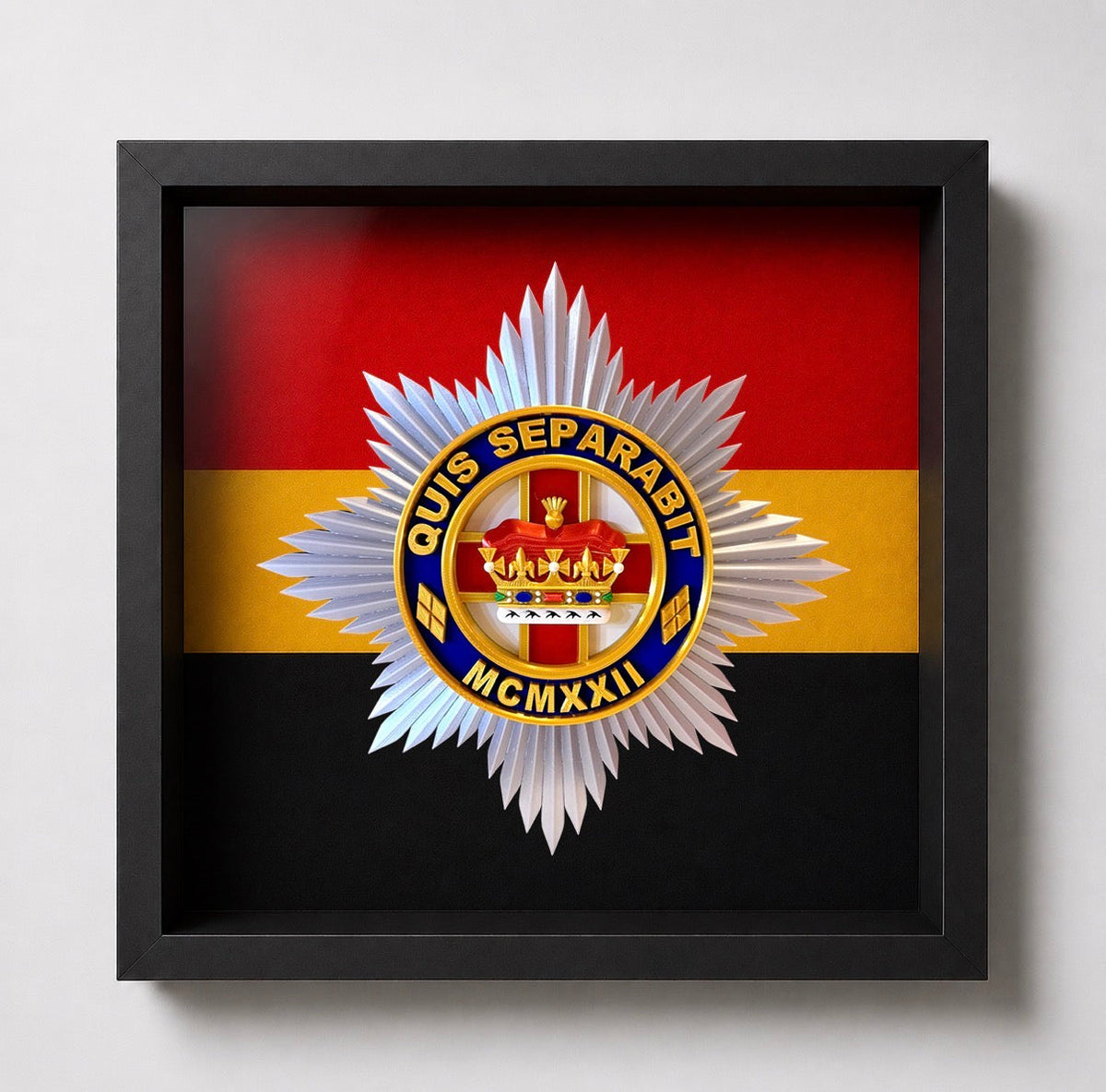 4th/7th Royal Dragoon Guards Cap Badge Display Frame | Officially Licensed