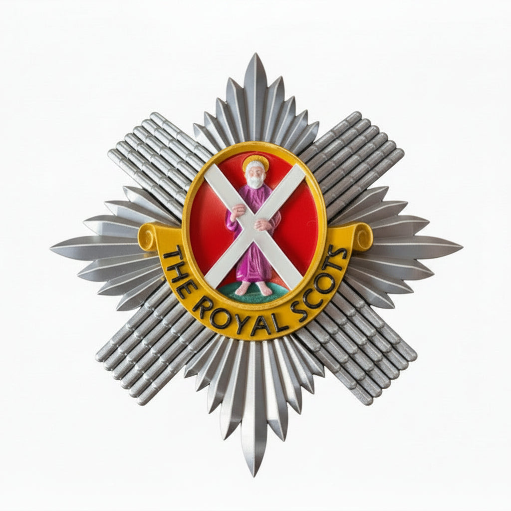 The Royal Scots (The Royal Regiment) Cap Badge | Officially Licensed