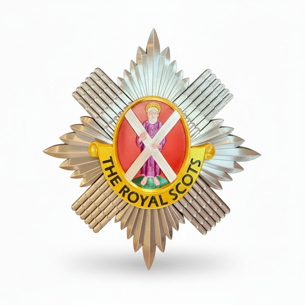The Royal Scots (The Royal Regiment) Cap Badge | Officially Licensed