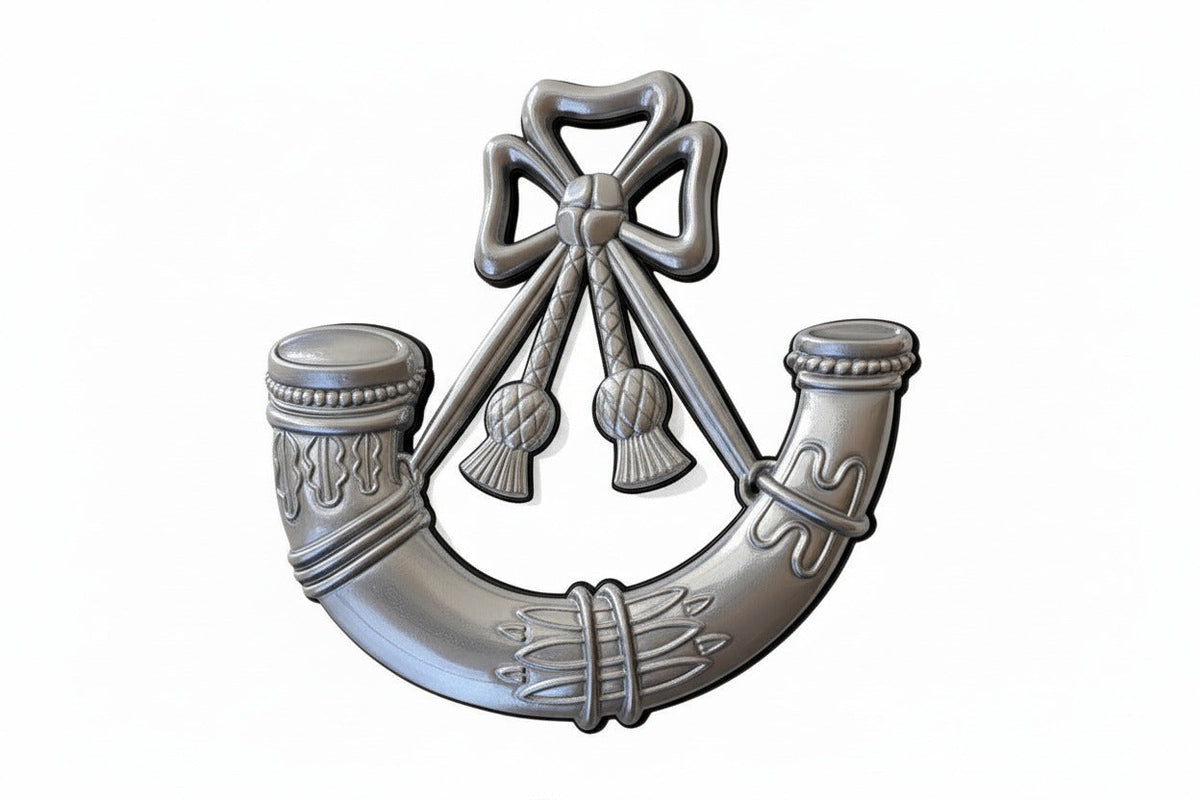 Light Infantry Cap Badge | Officially Licensed