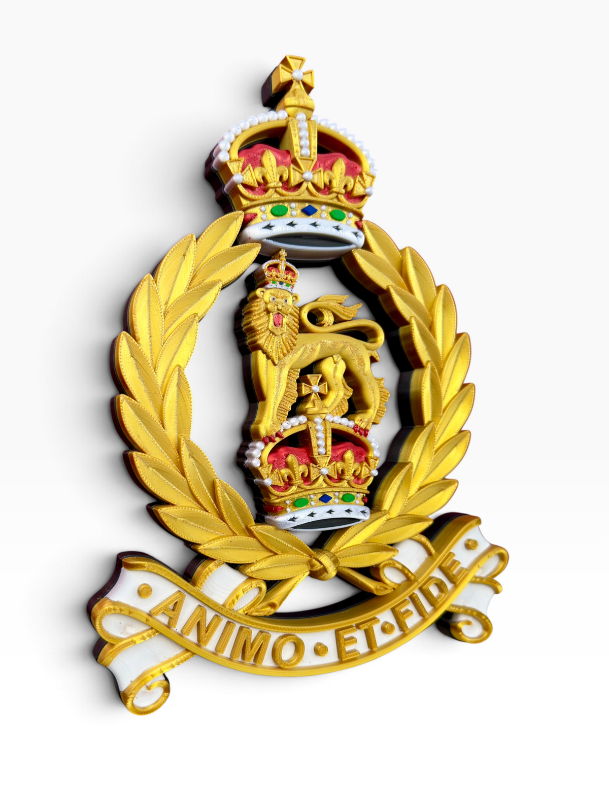 Adjutant General's Corps King's Crown Cap Badge | Officially Licensed