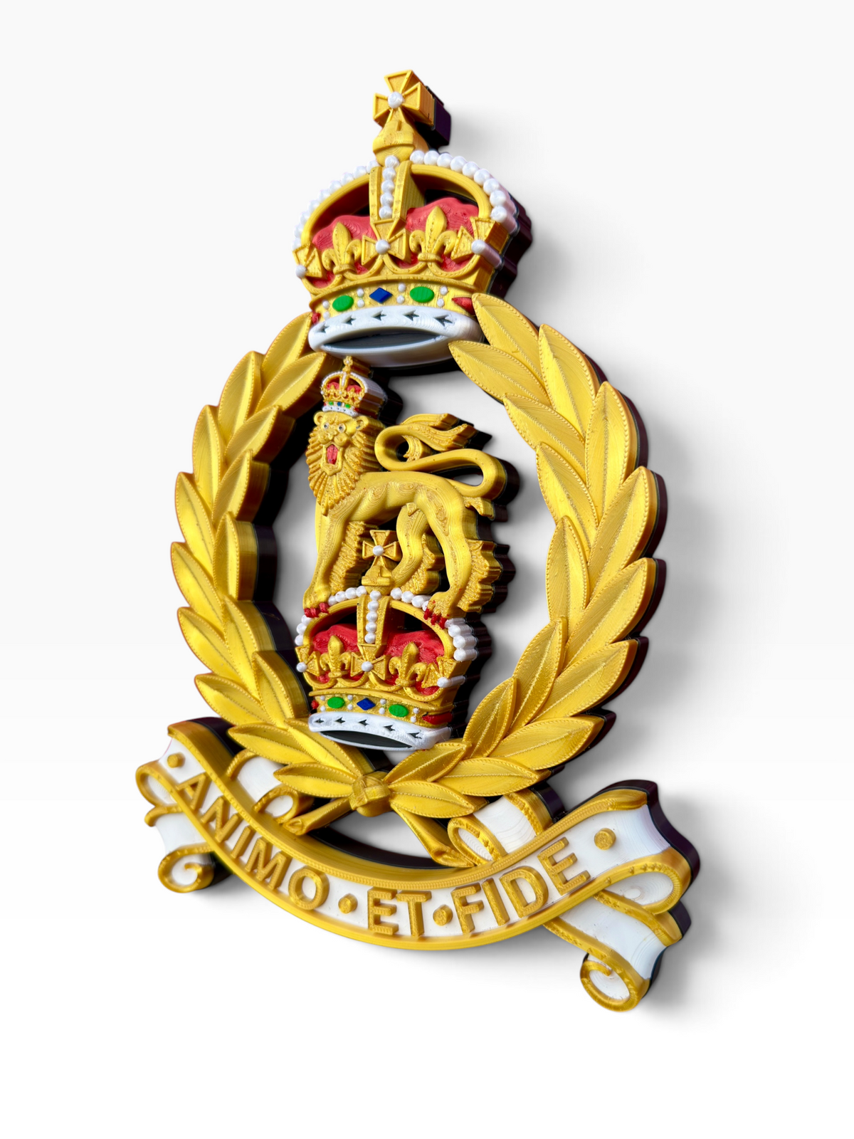 Adjutant General's Corps King's Crown Cap Badge | Officially Licensed