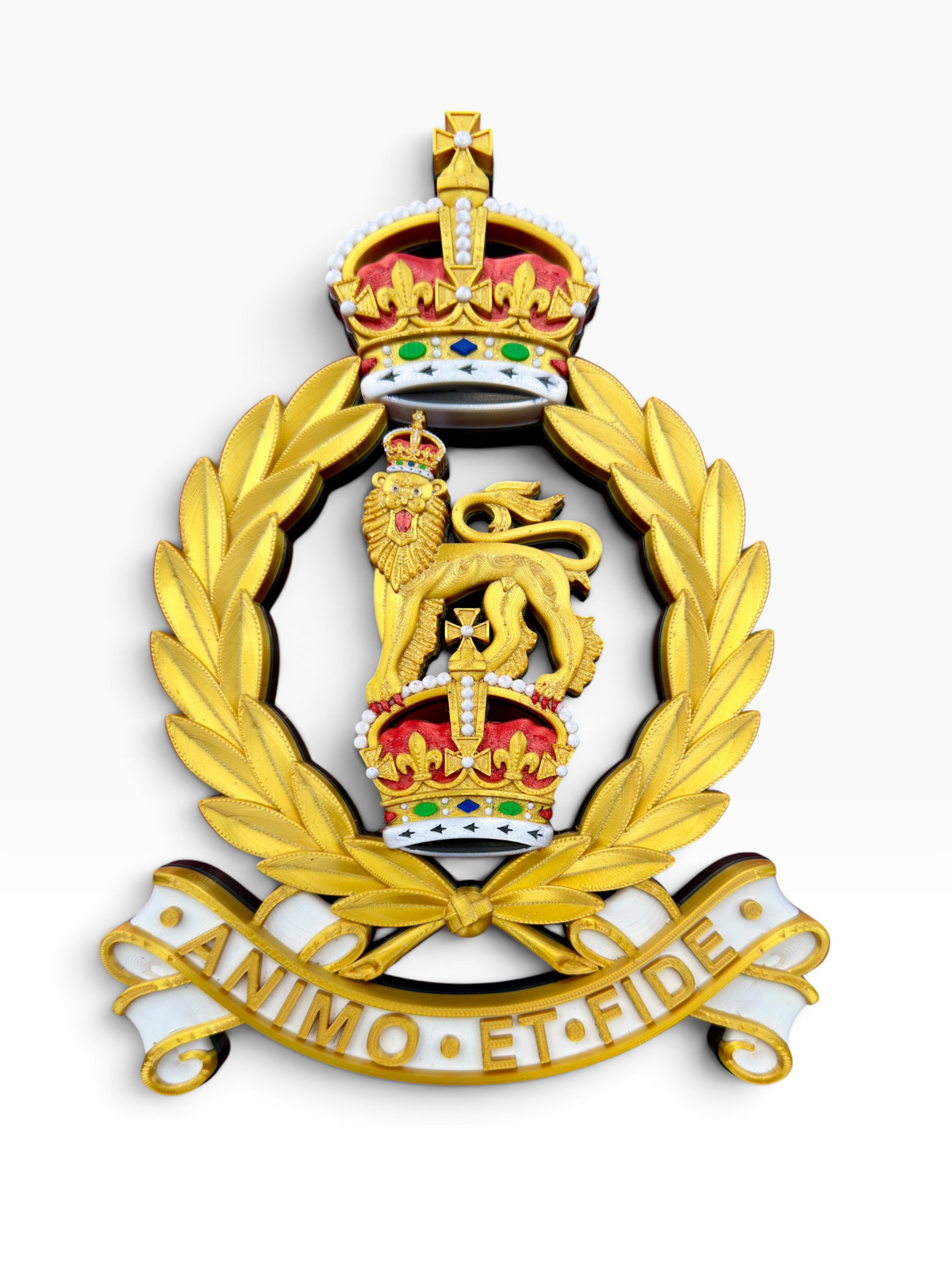 Adjutant General's Corps King's Crown Cap Badge | Officially Licensed