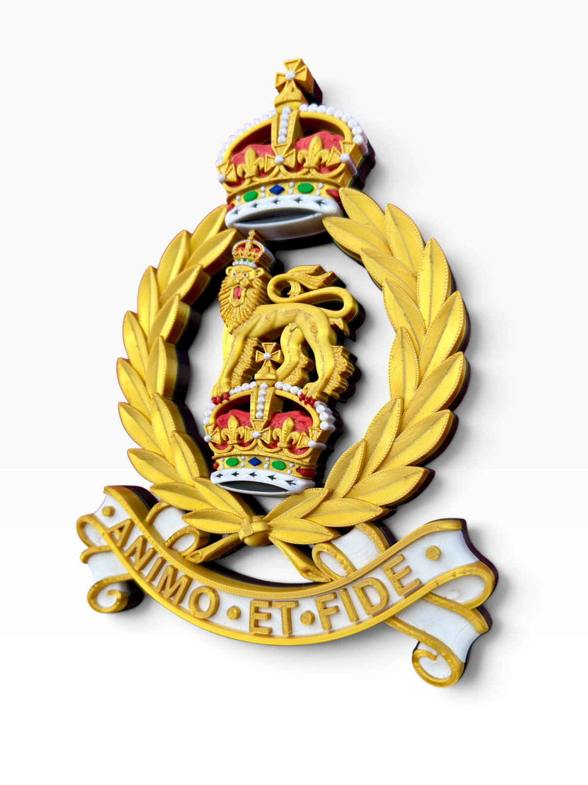 Adjutant General's Corps King's Crown Cap Badge | Officially Licensed