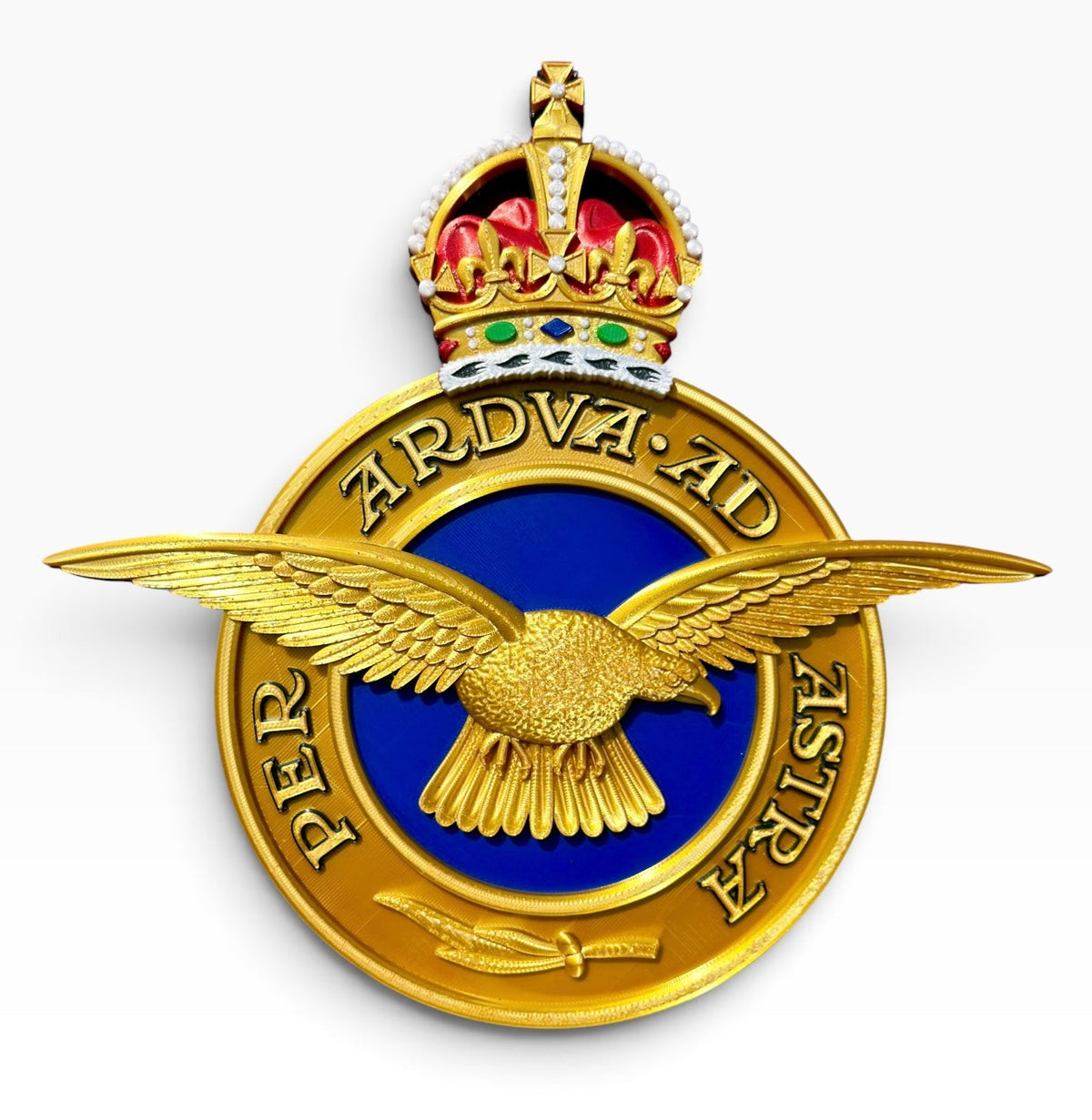 Royal Air Force Emblem – King's Crown (MOD Portal Artwork) | Officially Licensed