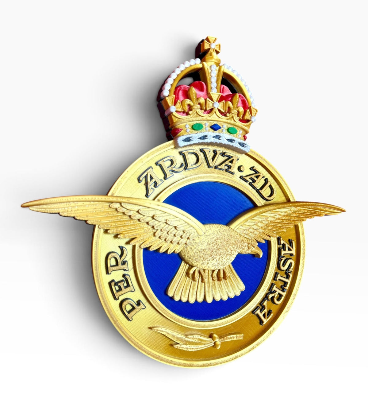 Royal Air Force Emblem – King's Crown (MOD Portal Artwork) | Officially Licensed