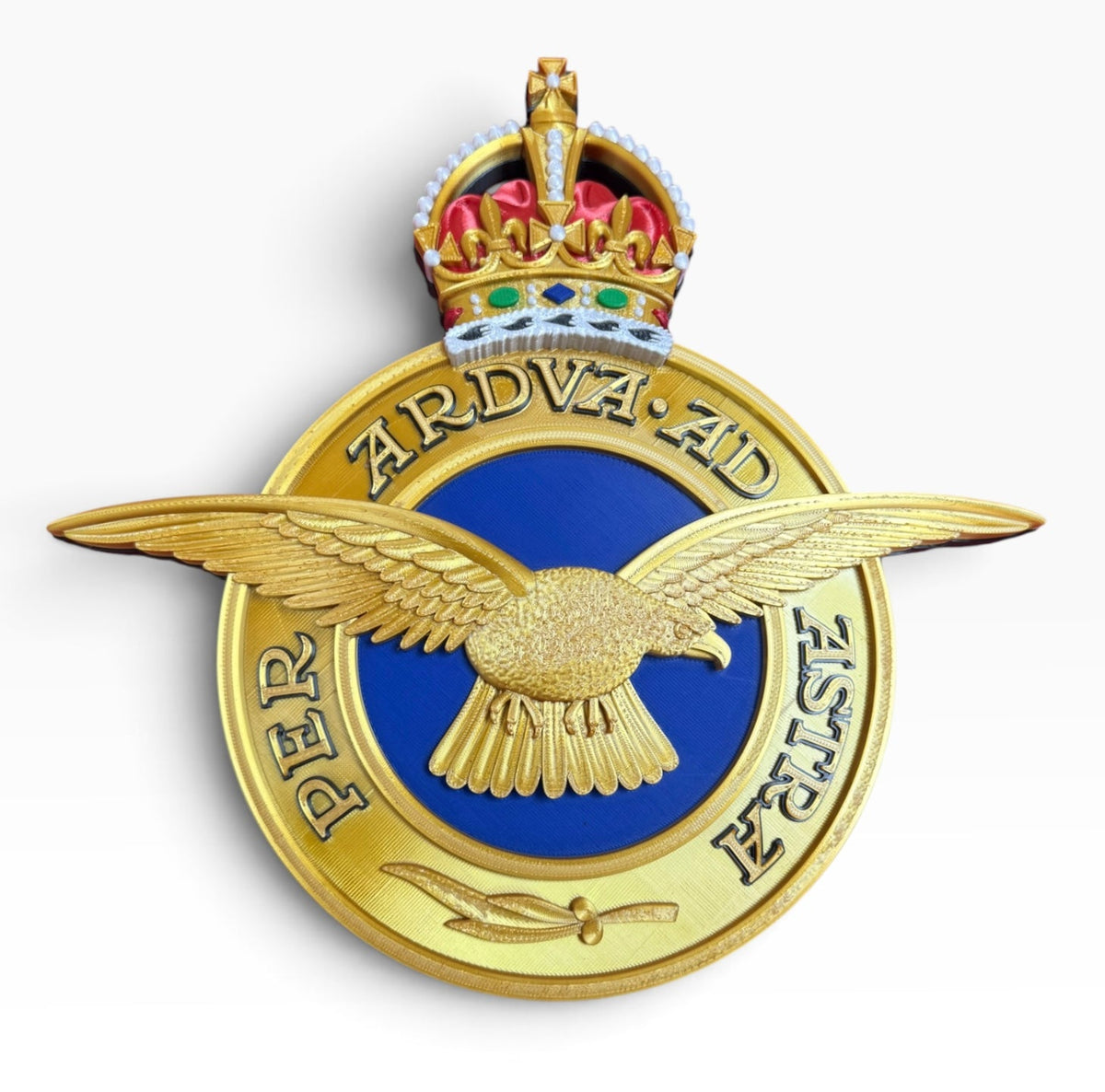 Royal Air Force Emblem – King's Crown (MOD Portal Artwork) | Officially Licensed