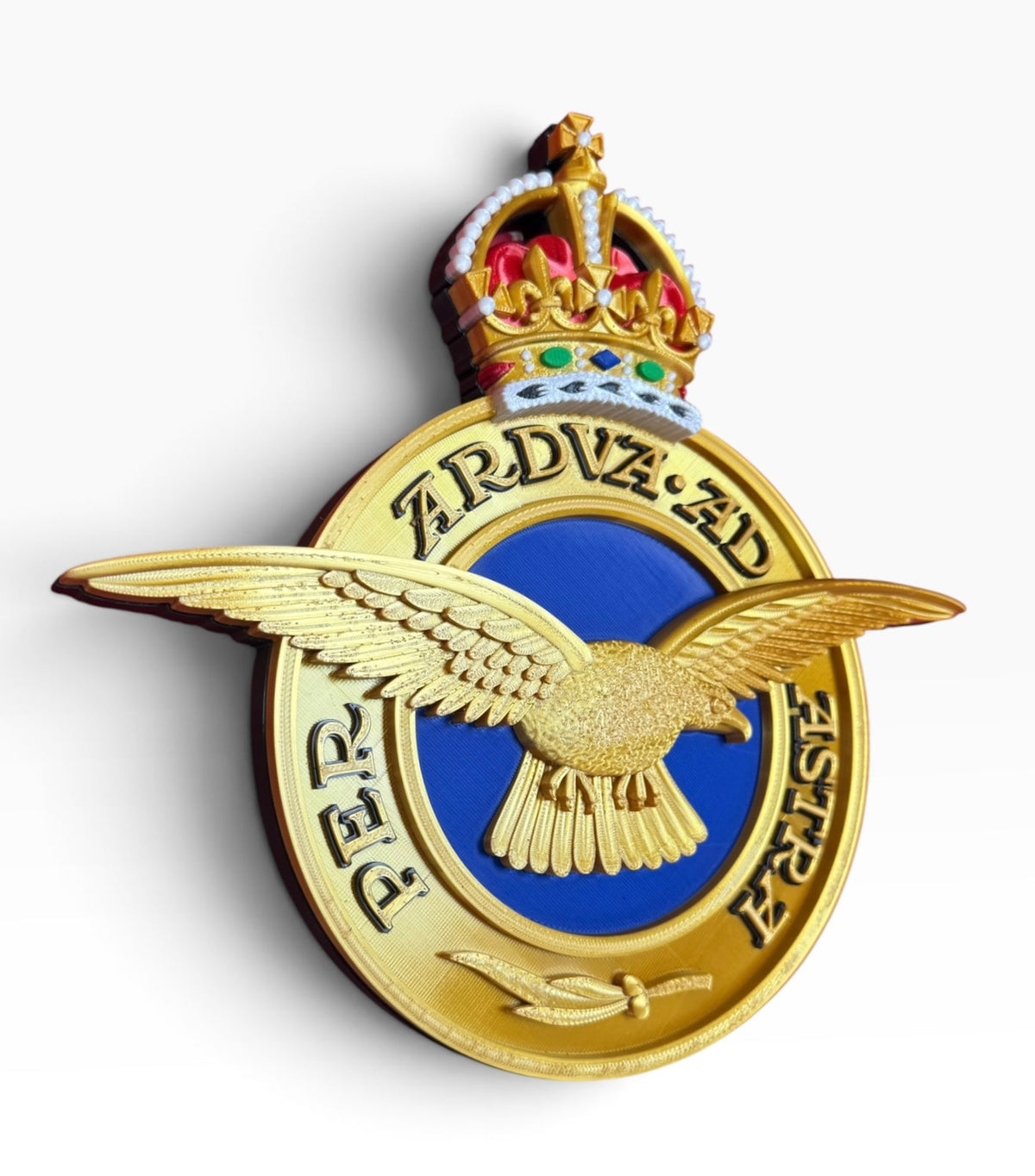 Royal Air Force Emblem – King's Crown (MOD Portal Artwork) | Officially Licensed