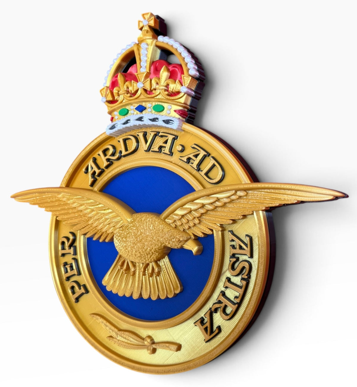 Royal Air Force Emblem – King's Crown (MOD Portal Artwork) | Officially Licensed