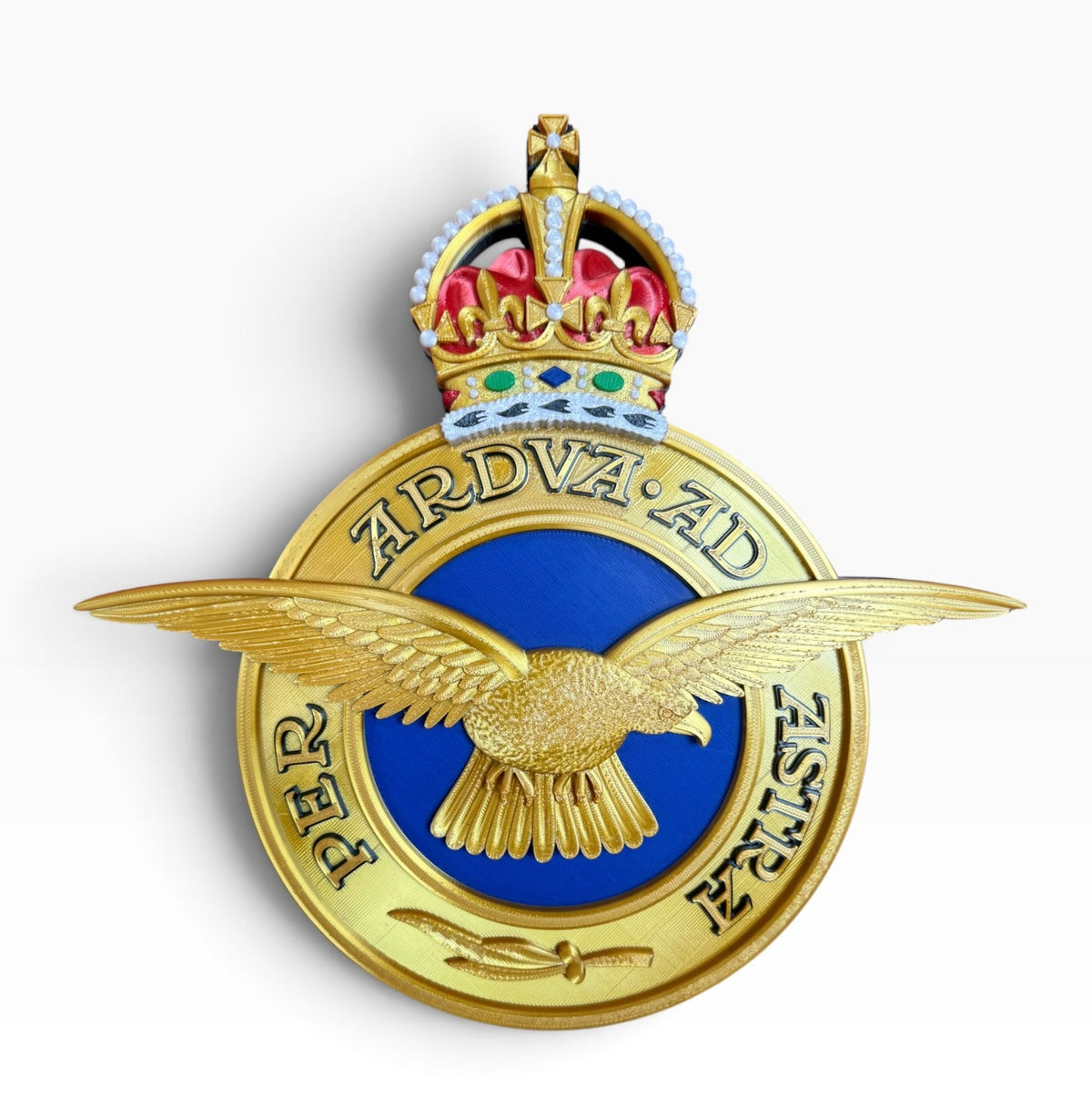 Royal Air Force Emblem – King's Crown (MOD Portal Artwork) | Officially Licensed