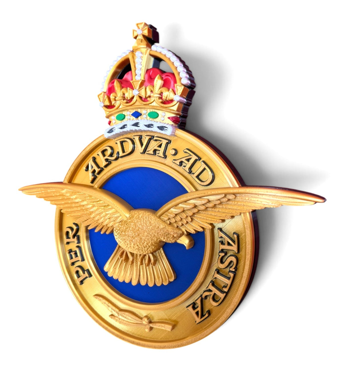 Royal Air Force Emblem – King's Crown (MOD Portal Artwork) | Officially Licensed