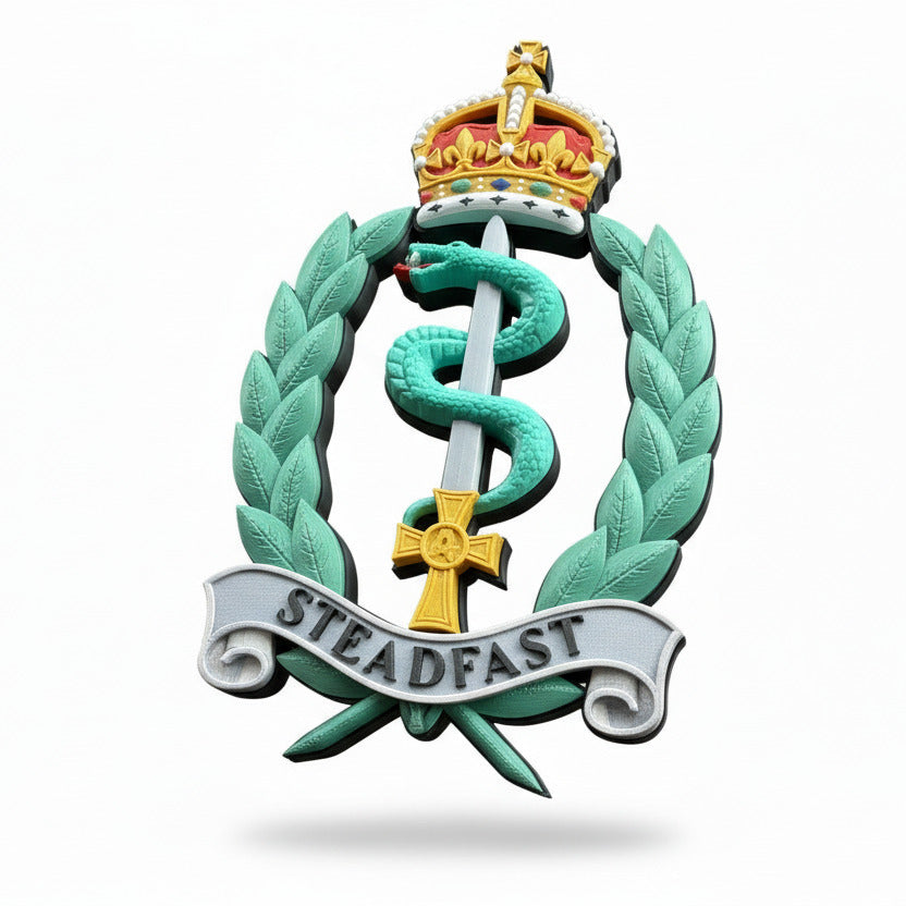 Royal Army Medical Service Cap Badge | Officially Licensed