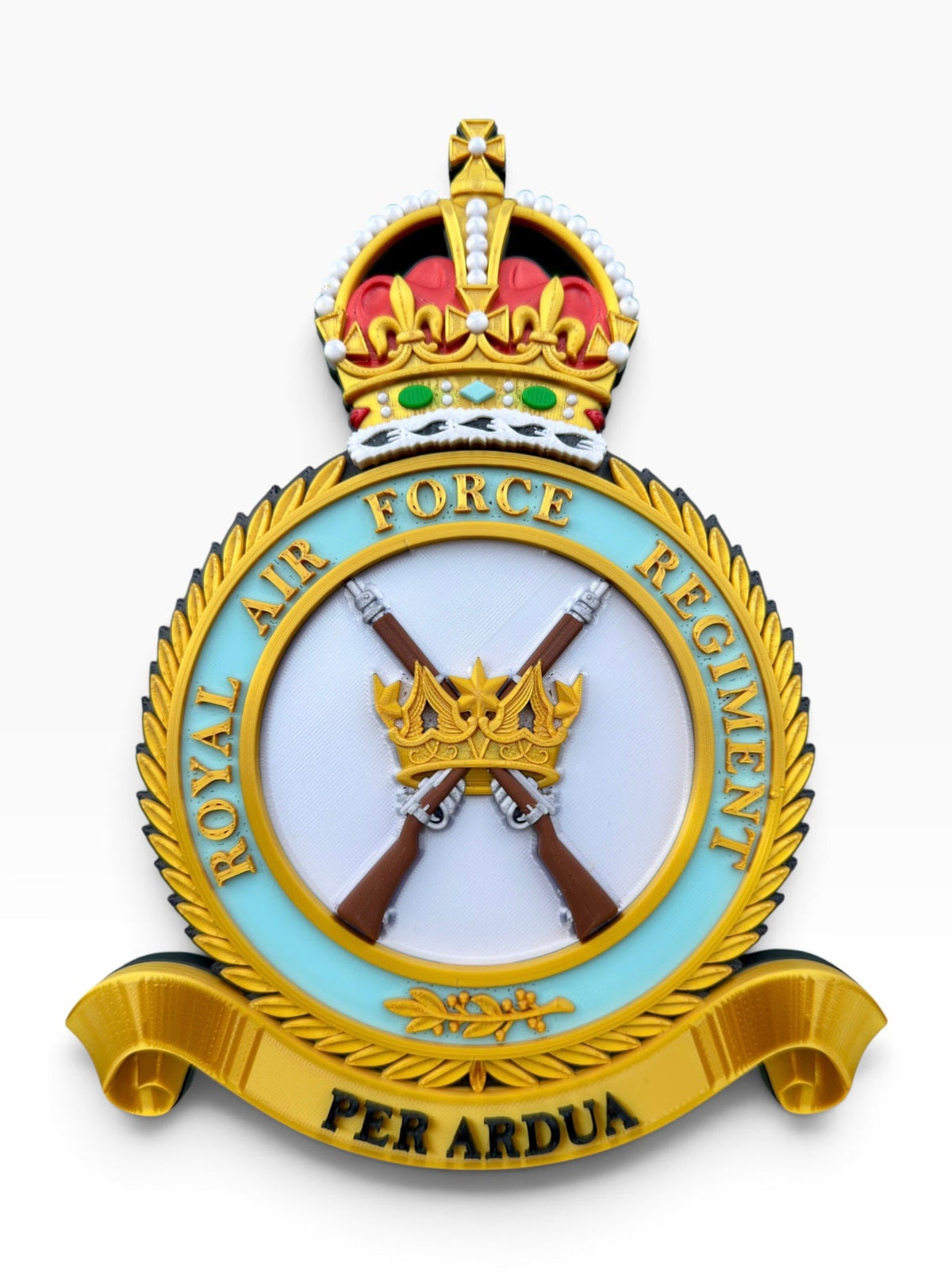 Royal Air Force Regiment Badge – King's Crown | Officially Licensed