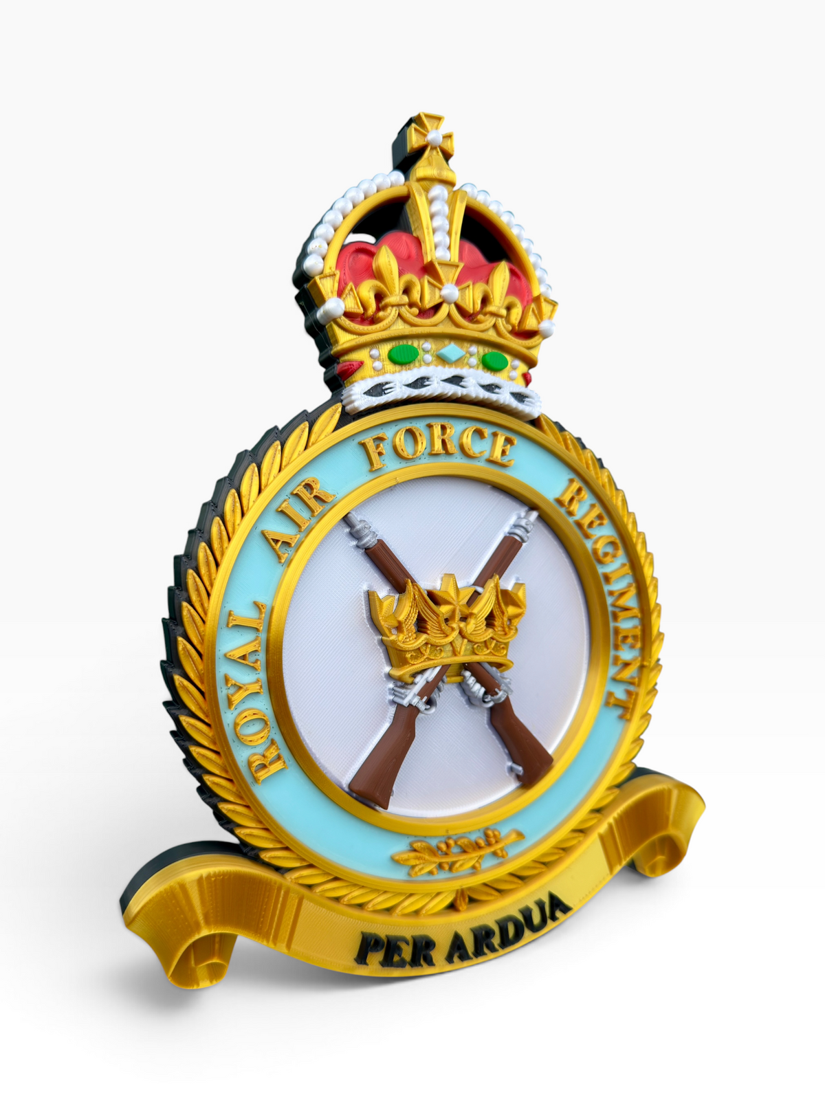 Royal Air Force Regiment Badge – King's Crown | Officially Licensed