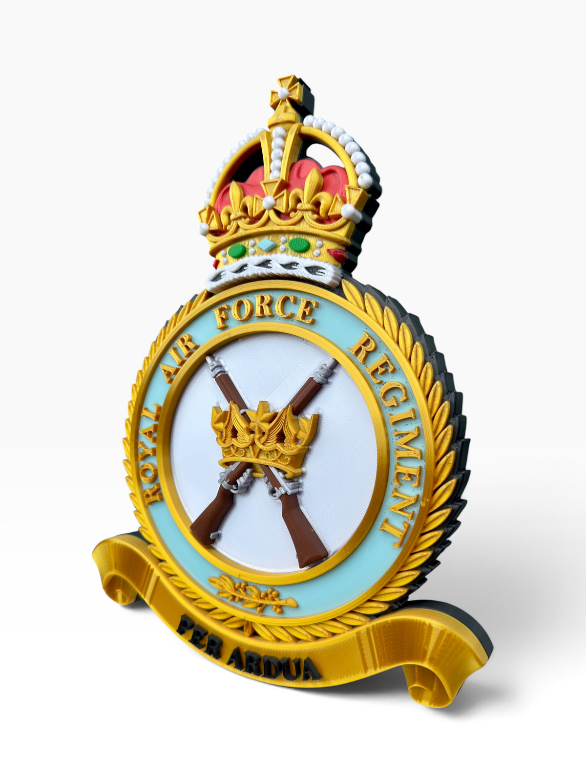 Royal Air Force Regiment Badge – King's Crown | Officially Licensed