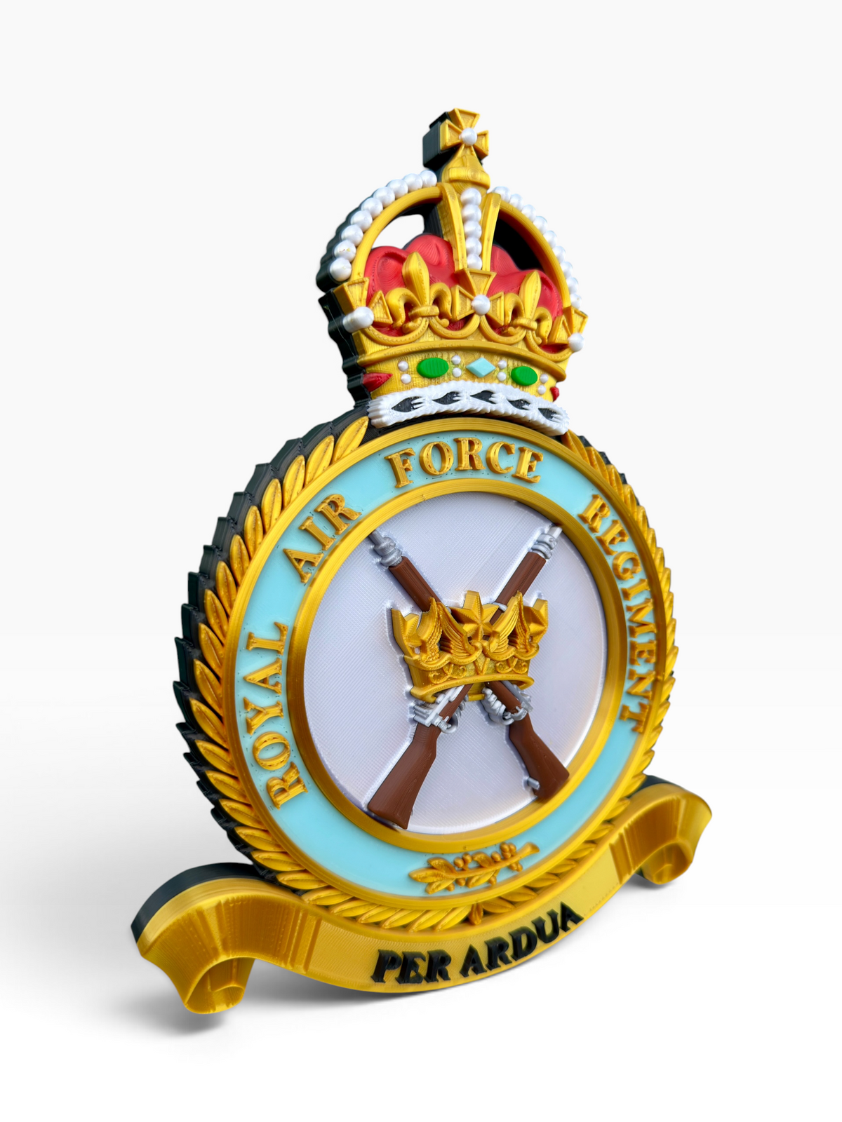 Royal Air Force Regiment Badge – King's Crown | Officially Licensed