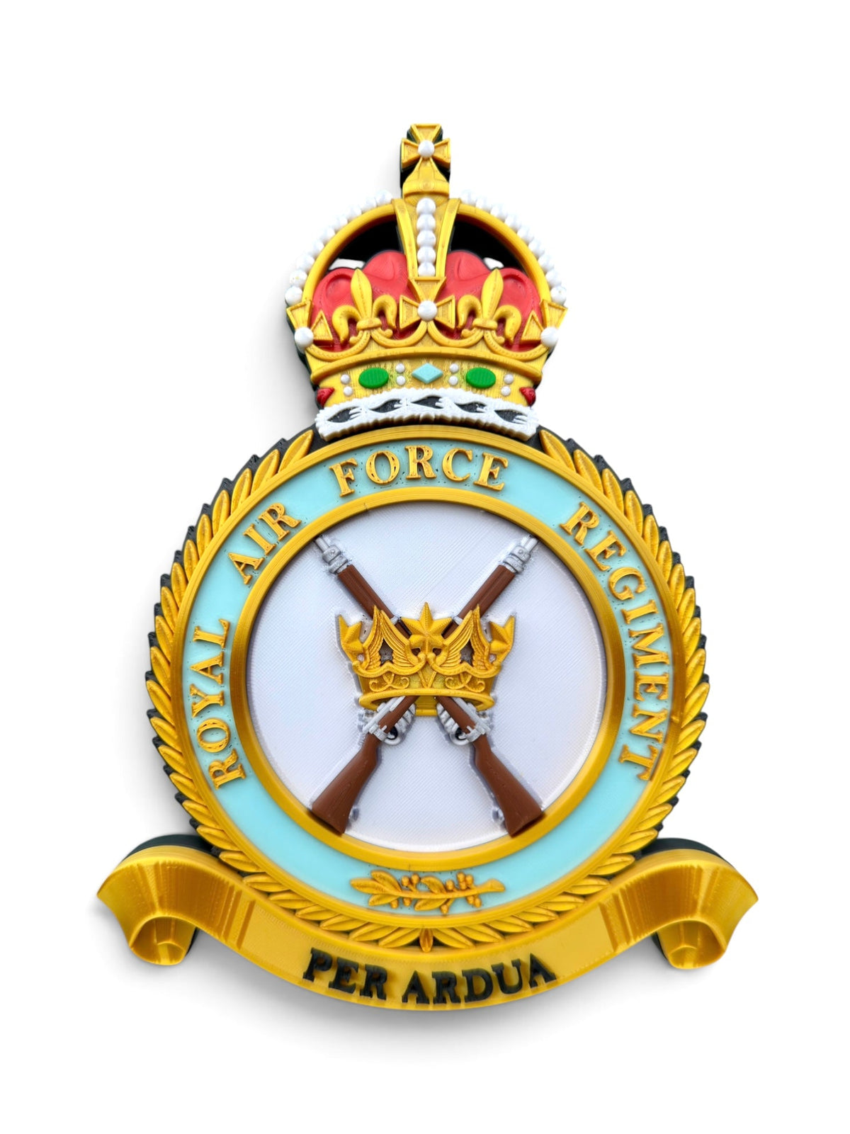 Royal Air Force Regiment Badge – King's Crown | Officially Licensed