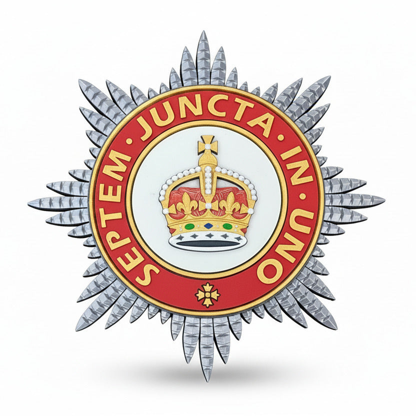 Household Division King's Crown Star Badge | Officially Licensed