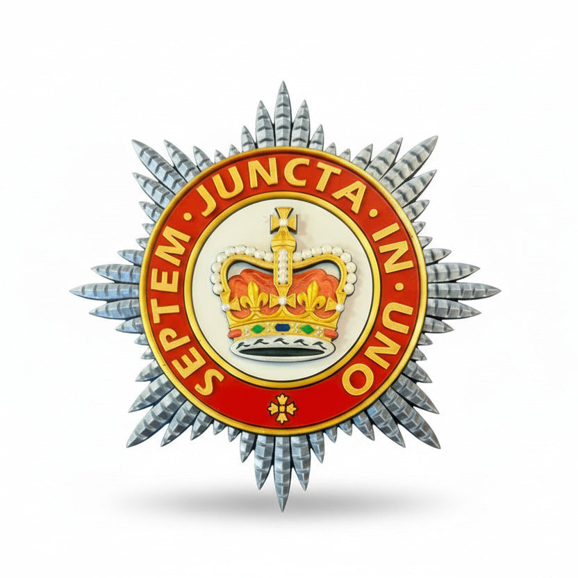 Household Division Queen's Crown Star Badge | Officially Licensed