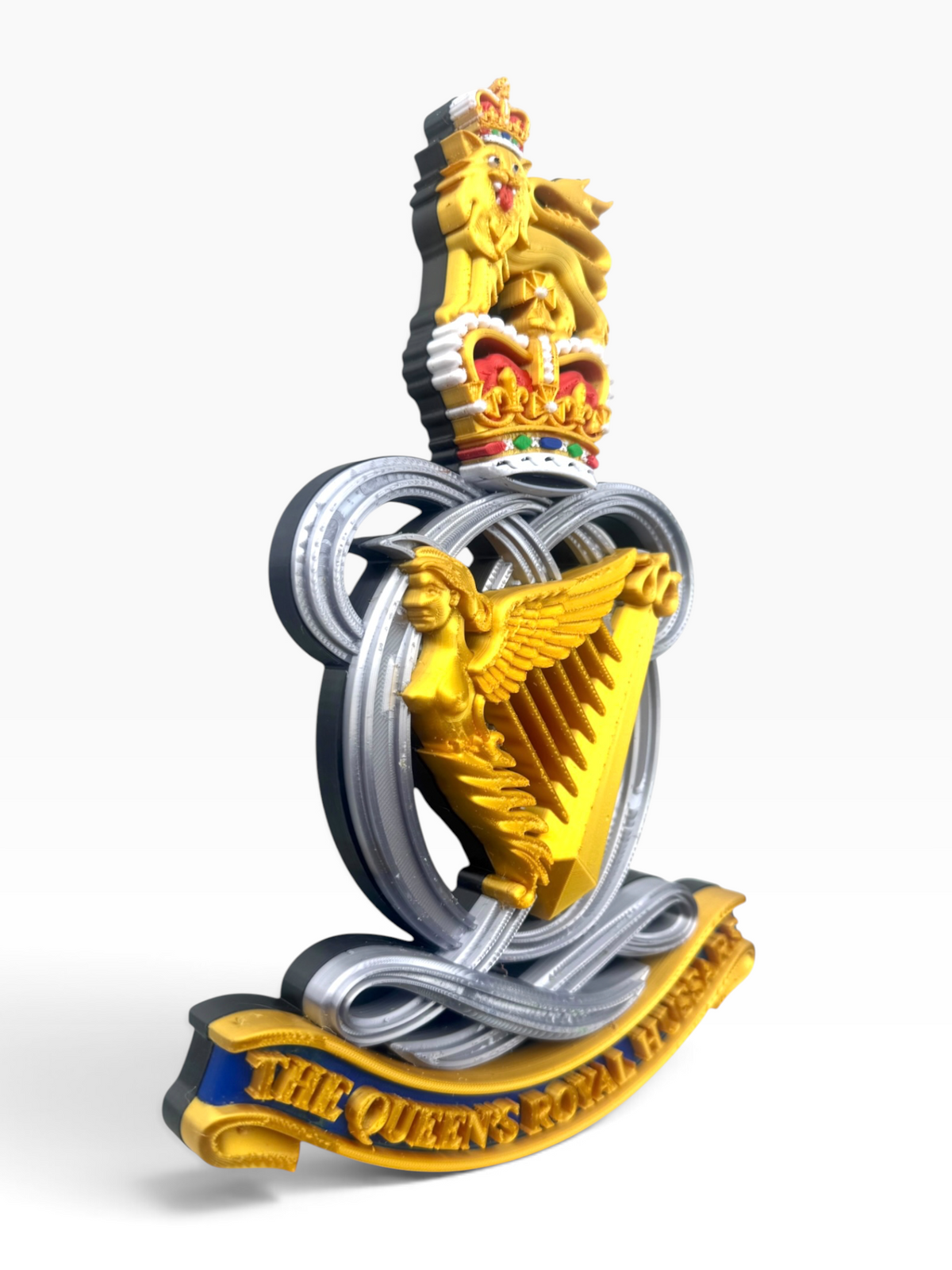 The Queen’s Royal Hussars Cap Badge – Queen’s Crown | Officially Licensed