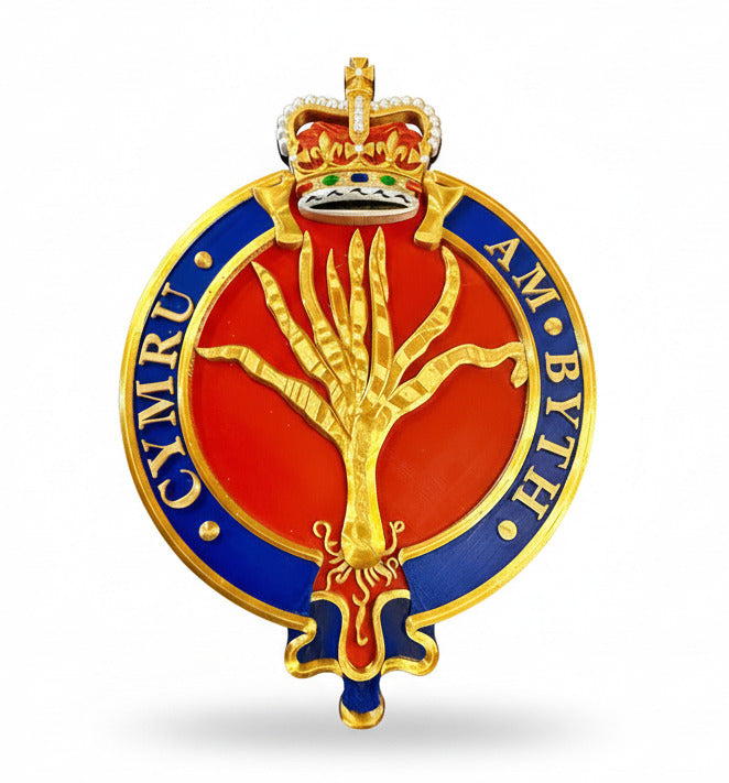 Welsh Guards Cypher Queen's Crown | Officially Licensed