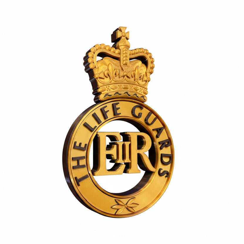 The Life Guards Queen's Crown Cap Badge | Officially Licensed