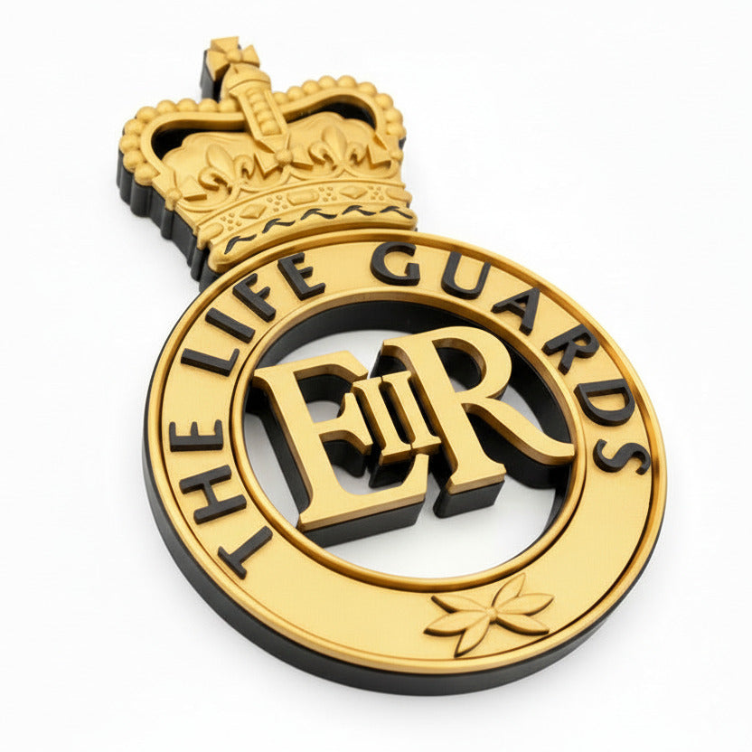 The Life Guards Queen's Crown Cap Badge | Officially Licensed