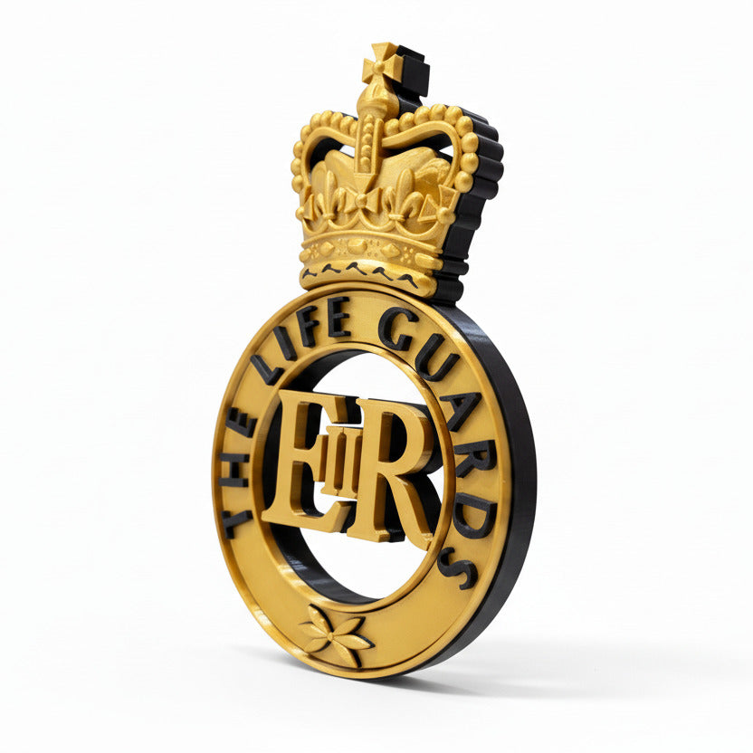 The Life Guards Queen's Crown Cap Badge | Officially Licensed