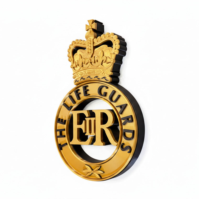 The Life Guards Queen's Crown Cap Badge | Officially Licensed