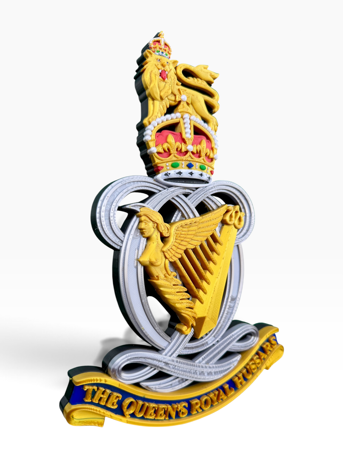 The Queen’s Royal Hussars Cap Badge – King’s Crown | Officially Licensed
