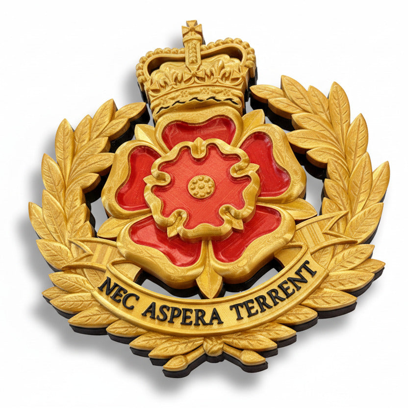 Duke of Lancaster's Regiment Queen's Crown Cap Badge | Officially Licensed