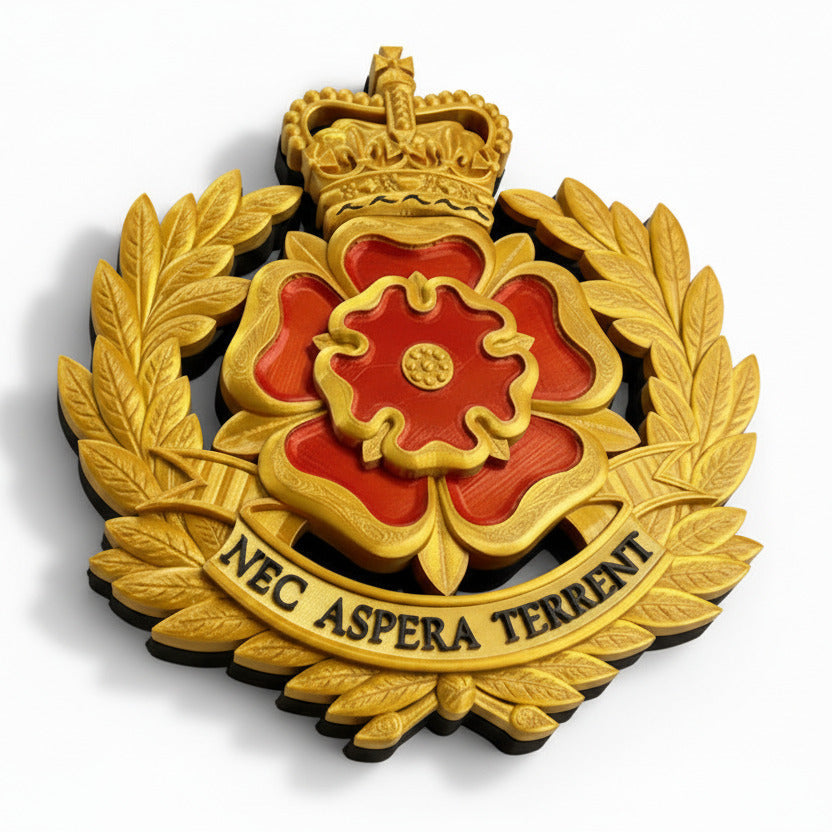 Duke of Lancaster's Regiment Queen's Crown Cap Badge | Officially Licensed