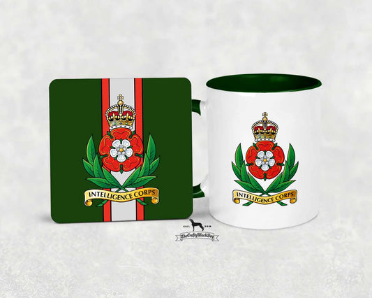 Intelligence Corps  - MUG and COASTER SET KC