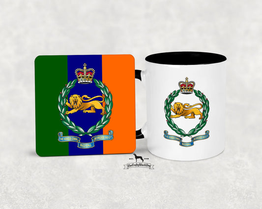 King's Own Royal Border Regiment - MUG and COASTER SET