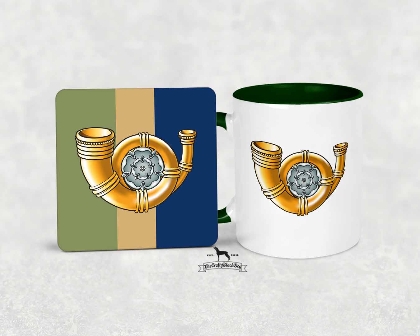 King's Own Yorkshire Light Infantry -  - MUG and COASTER SET