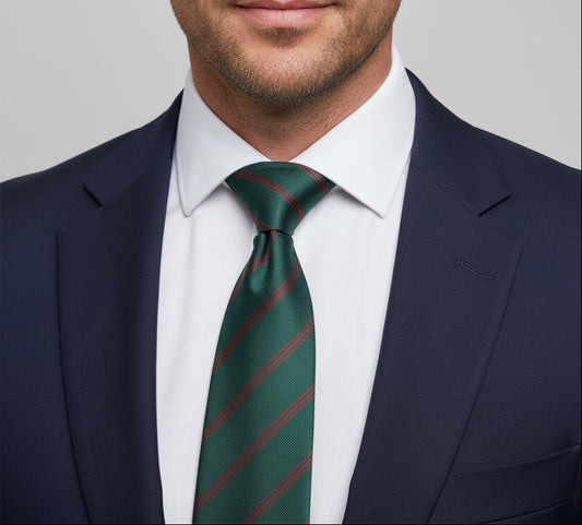 The King's Royal Rifle Corps (KRRC) Regimental Tie