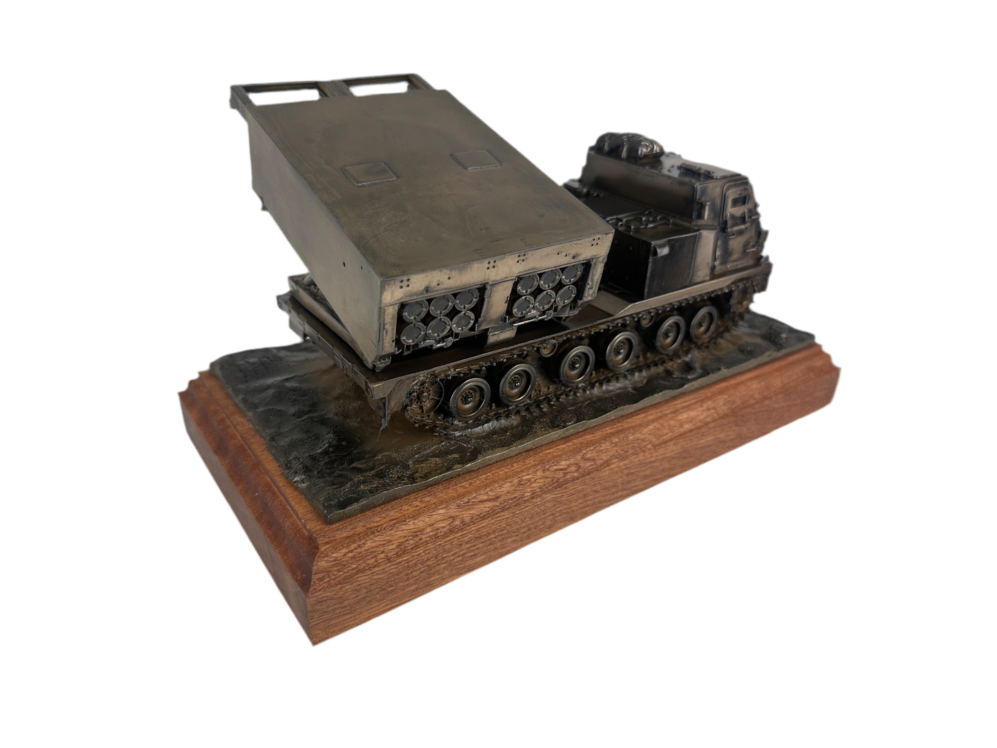 Multi Launch Rocket System (MLRS) Cold Cast Bronze Military Statue