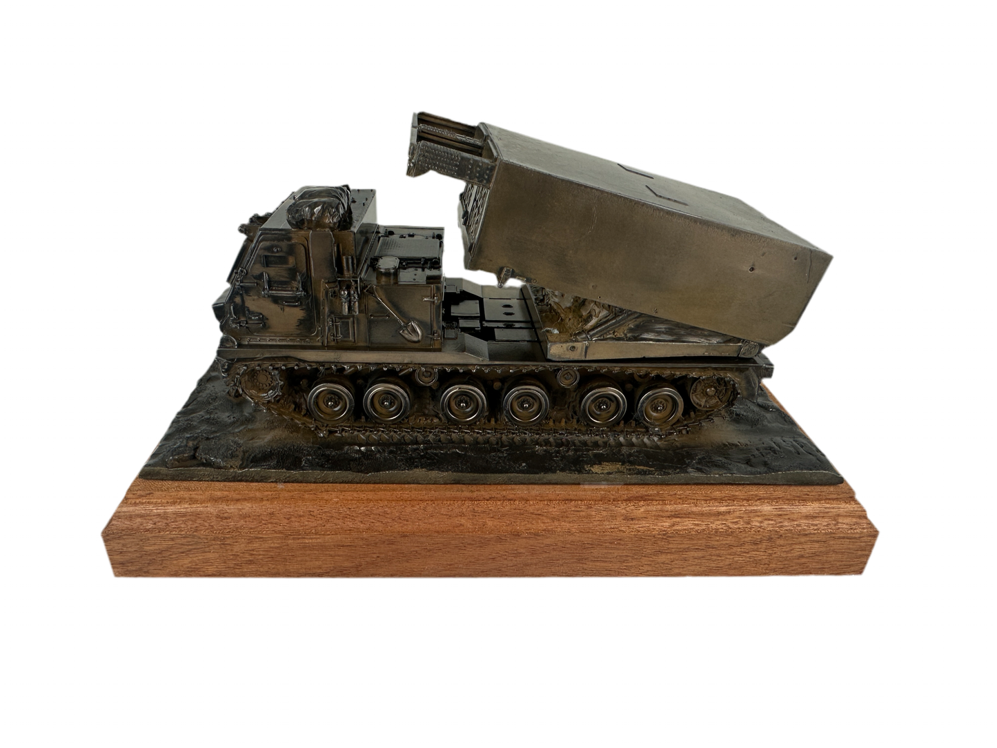 Multi Launch Rocket System (MLRS) Cold Cast Bronze Military Statue