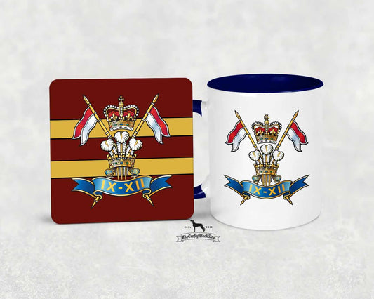 9th/12th Royal Lancers - Mug and Coaster Set