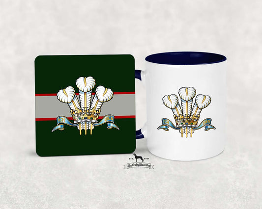Royal Regiment of Wales - Mug and Coaster Set