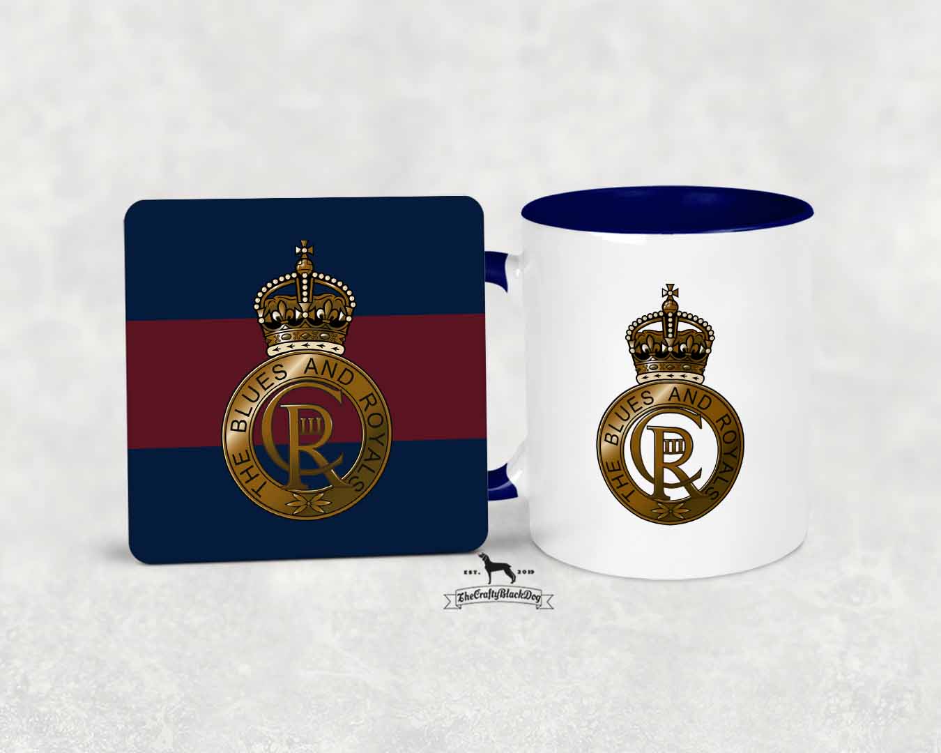 Blues and Royals - MUG and COASTER SET KC
